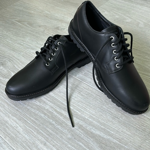 Cole Haan Men’s Midland Water Resistant Derby Shoes Black size 9 - Picture 1 of 12